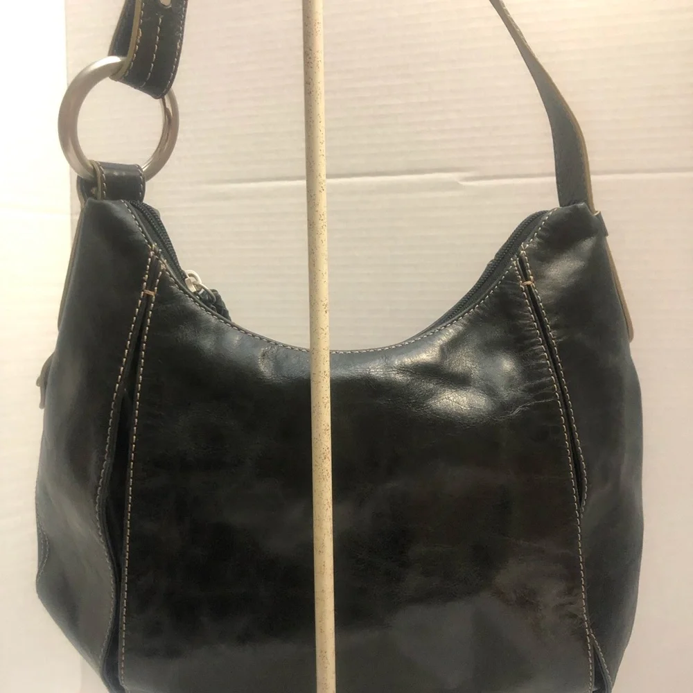 Black leather hobo - Franklin Covey